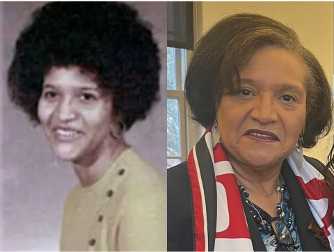 Clemmie Whatley; then and now